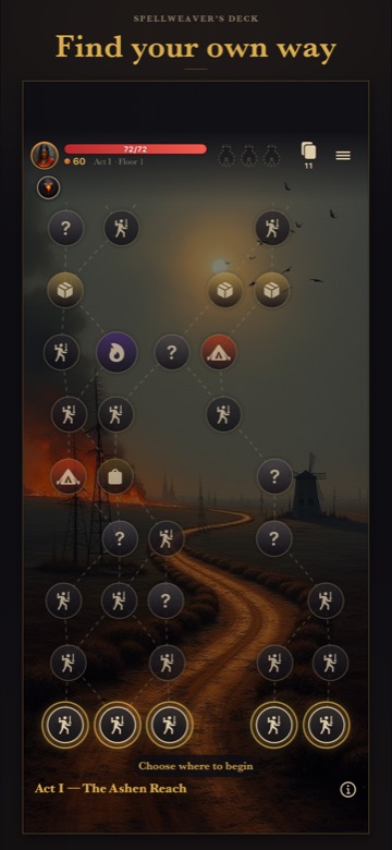 Find your own way — iPhone screenshot